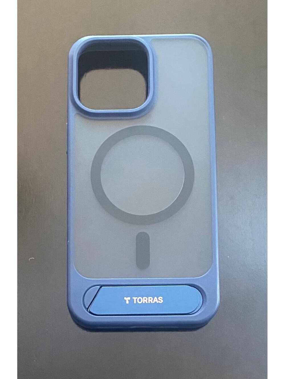 TORRAS Case for iPhone 15 Pro Max Translucent Matte Blue